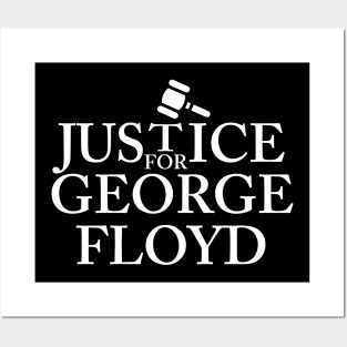 Justice for george floyd Posters and Art